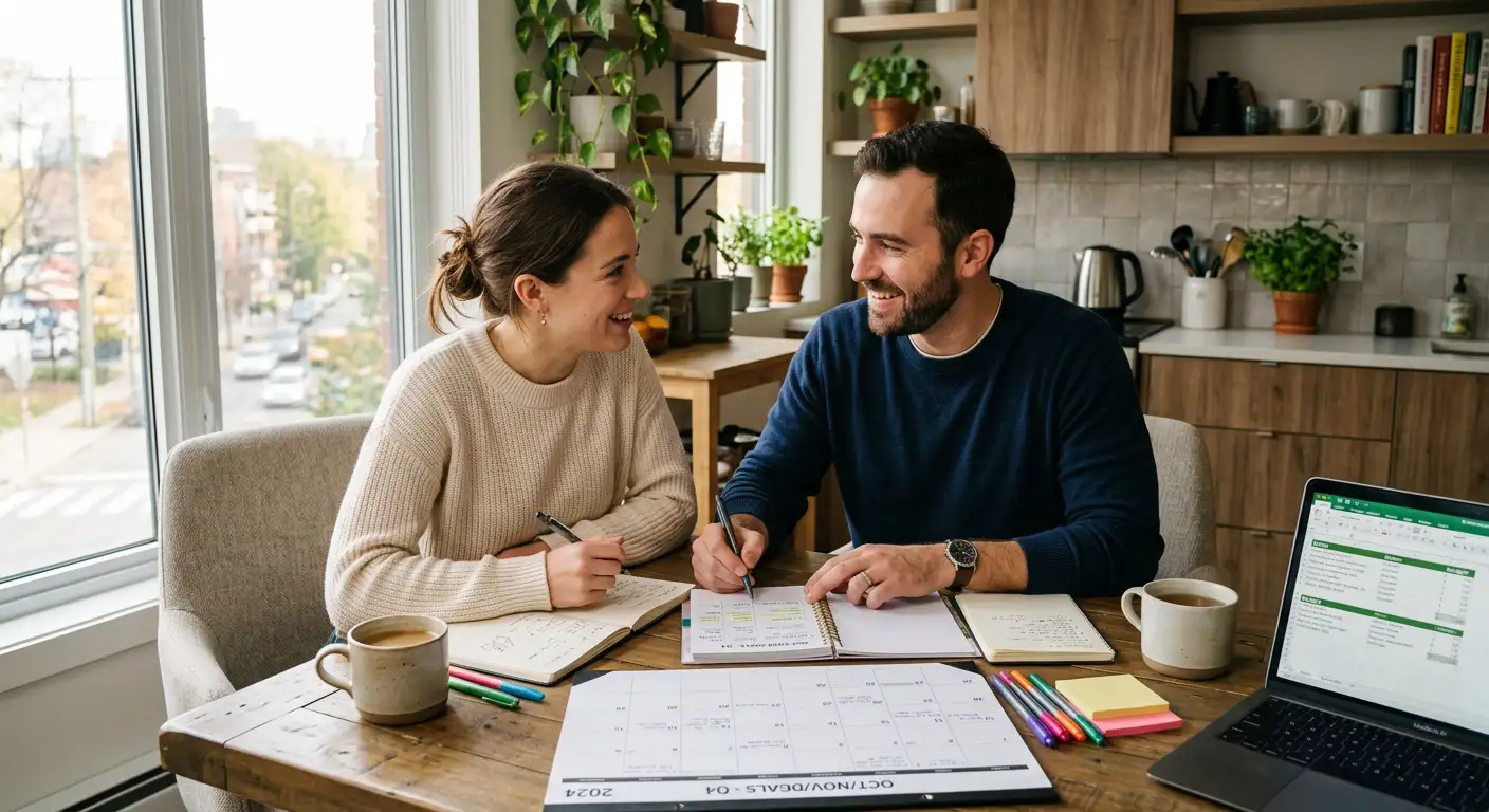 Obiective de cuplu trimestriale: OKR simplificat